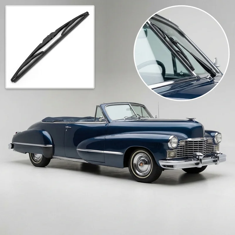 Passenger Side Wiper Blade for Cadillac Series 70 Fleetwood Eldorado (1958 - 1958) - 1